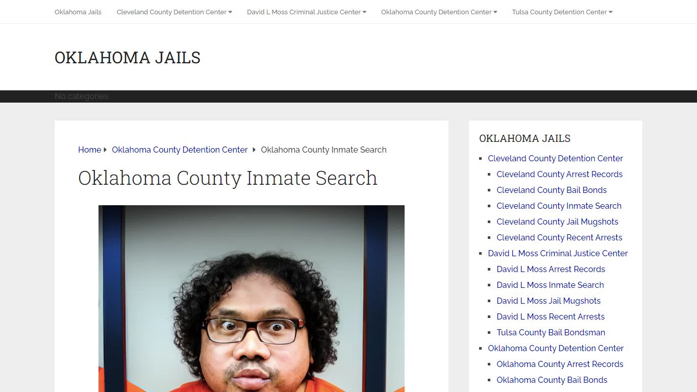 Oklahoma County Inmate Search | OK County Detention Center